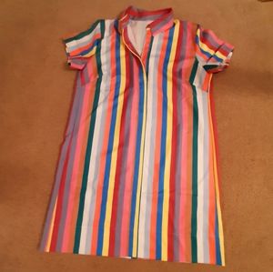 Multi colored midi dress